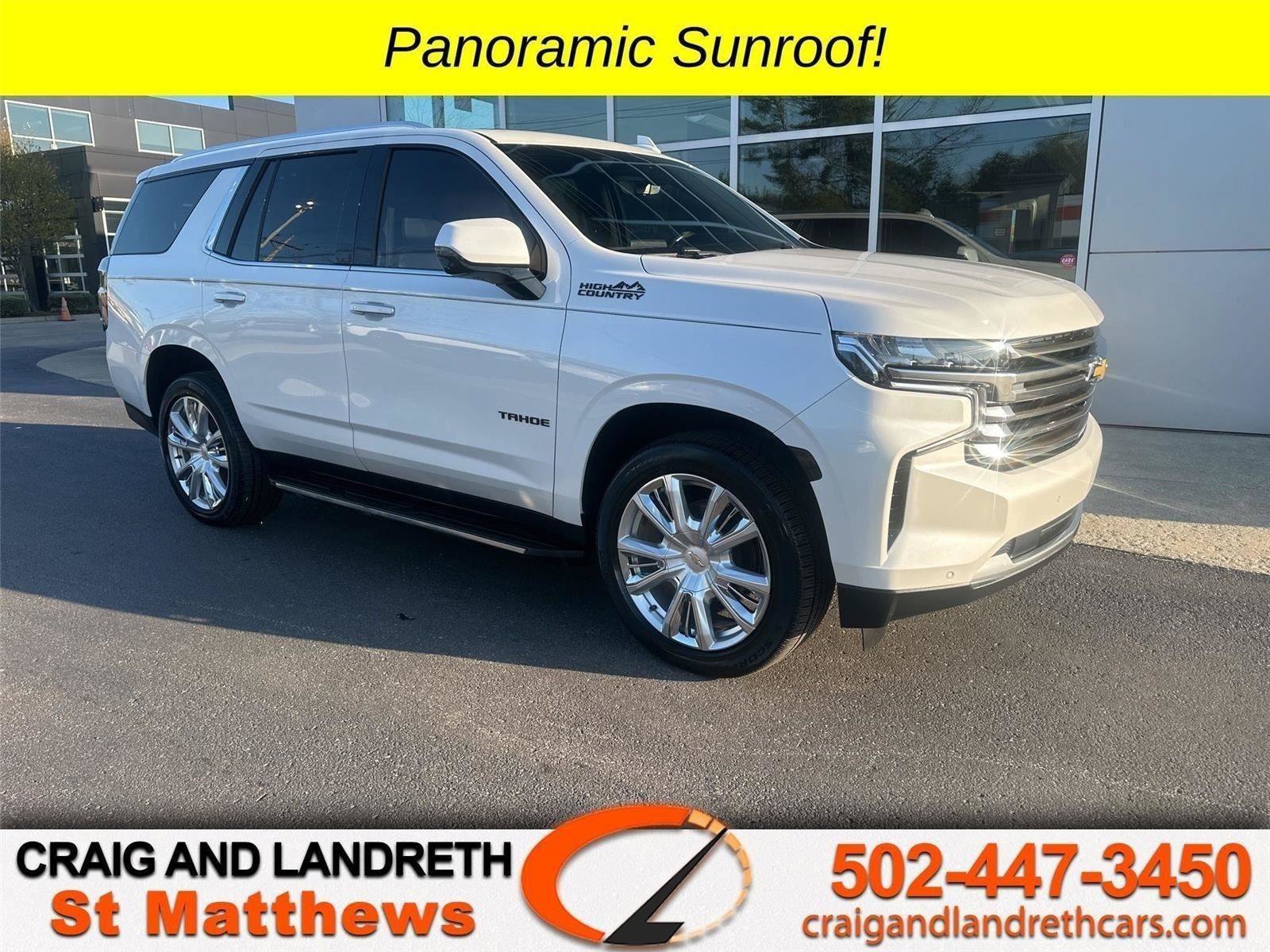 Used 2022 Chevrolet Tahoe High Country w/ Max Trailering Package AWD/4WD video 1
