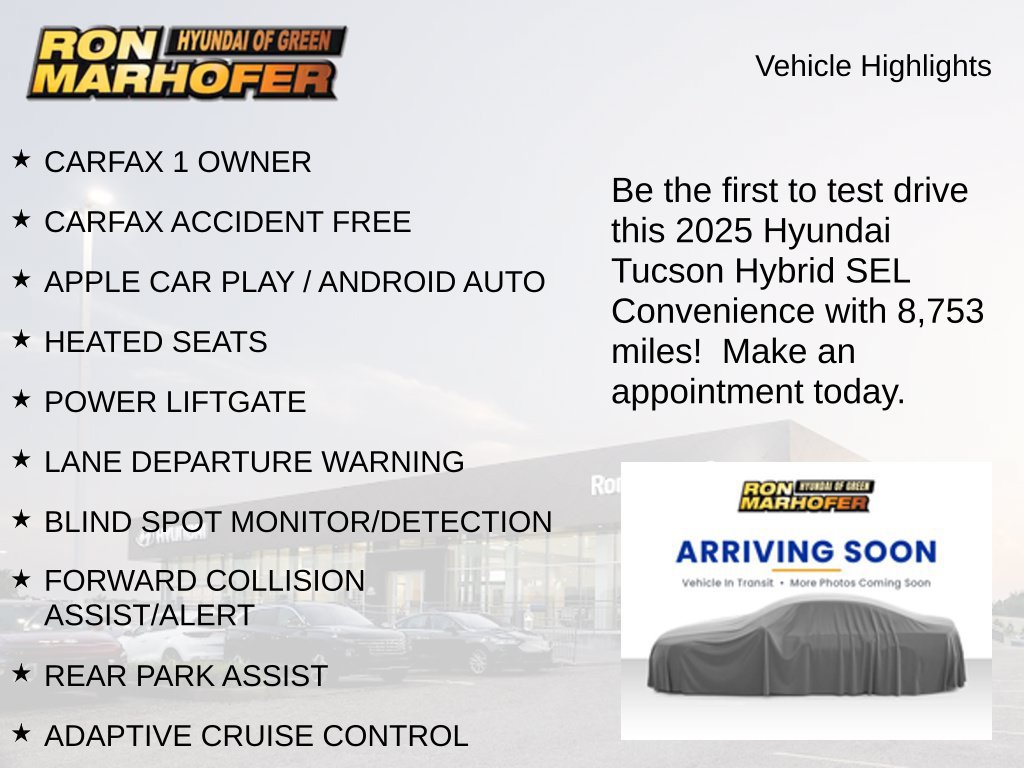 Used 2025 Hyundai Tucson SEL AWD/4WD image 2