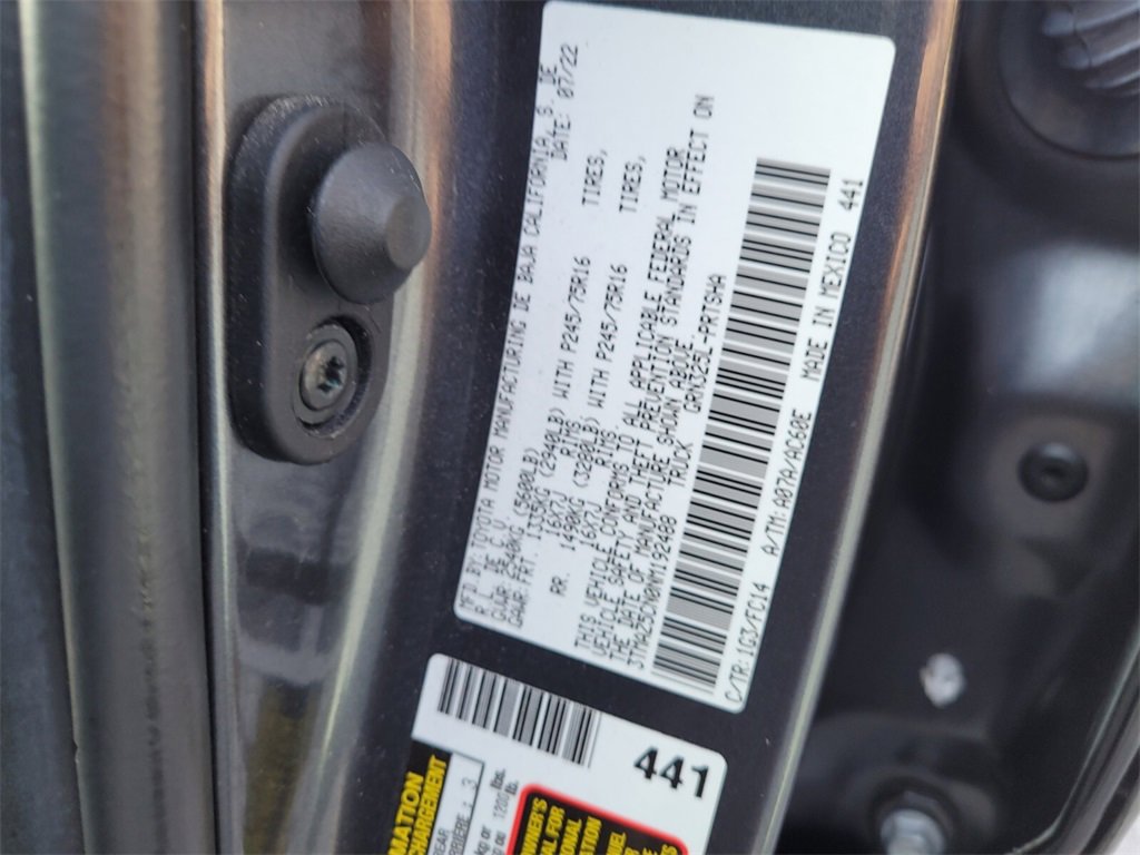 Certified 2022 Toyota Tacoma SR5 image 16