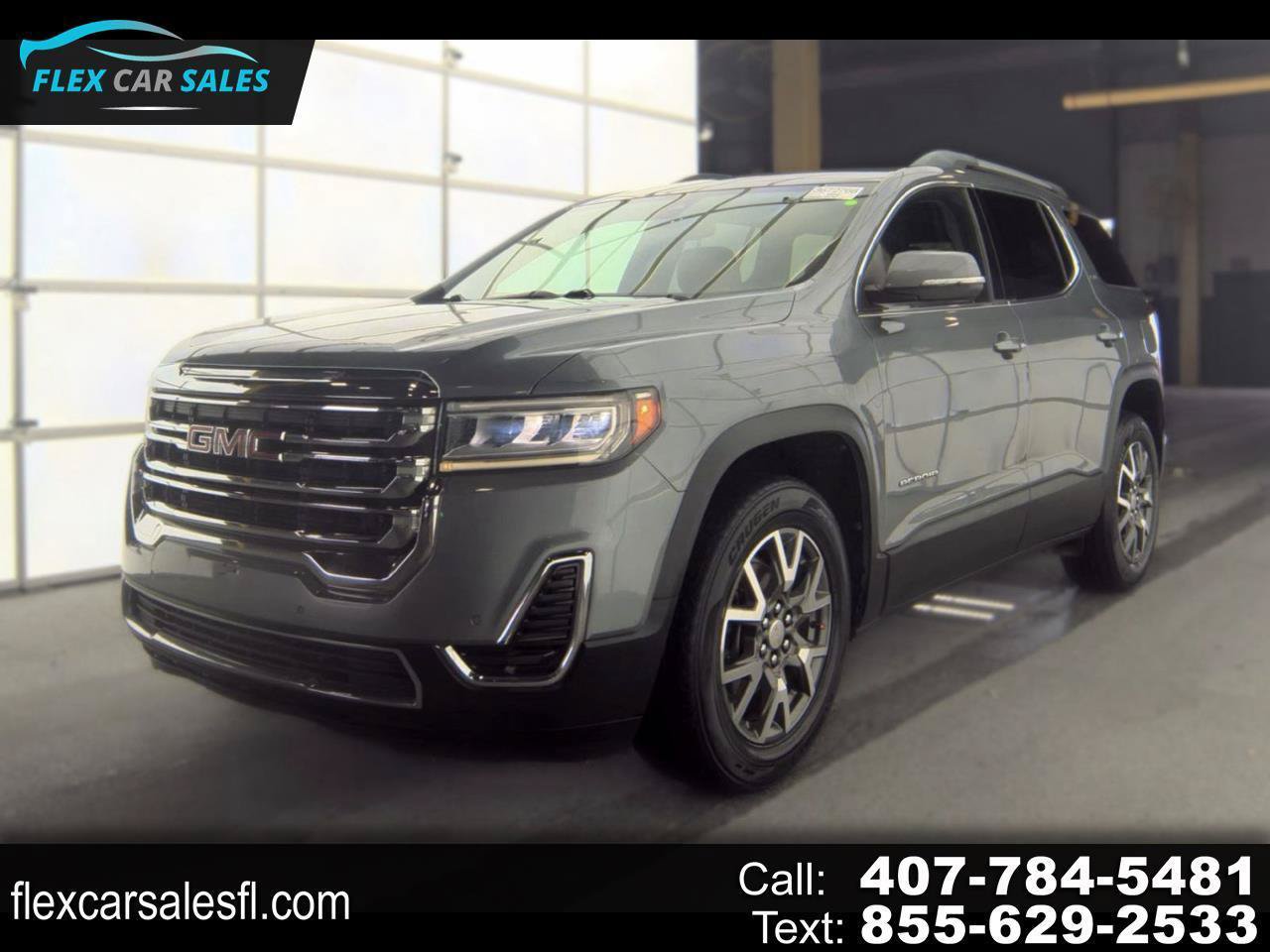 Used 2021 GMC Acadia SLE w/ Driver Convenience Package FWD image 1