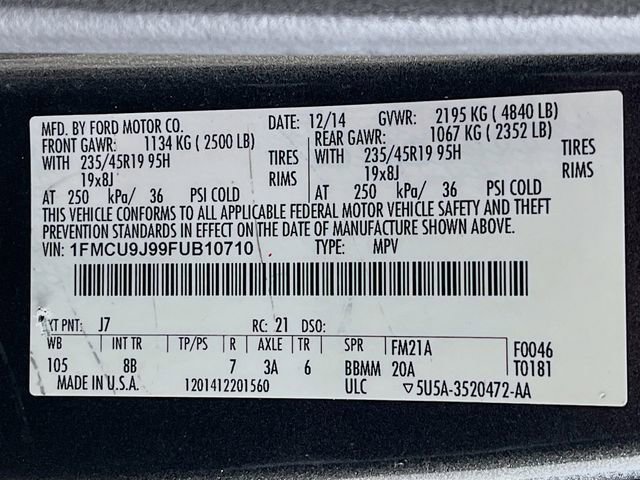 Used 2015 Ford Escape Titanium image 28