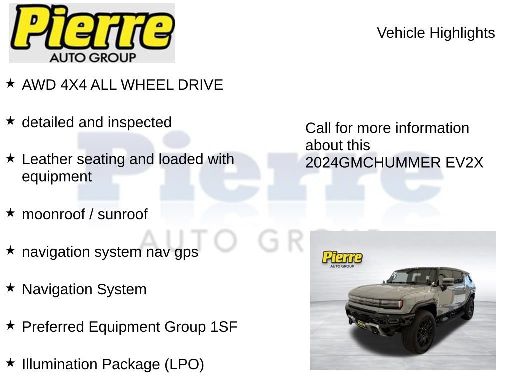 Used 2024 GMC Hummer EV 2X w/ LPO, Illumination Package AWD/4WD image 7