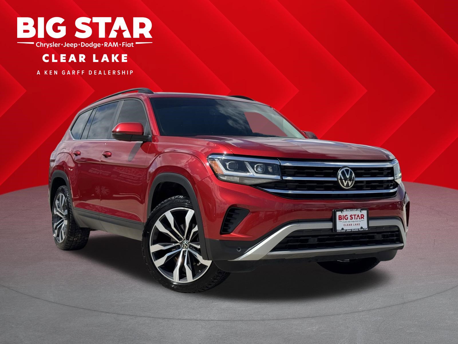 Used 2022 Volkswagen Atlas SE w/ Panoramic Sunroof Package AWD/4WD image 1