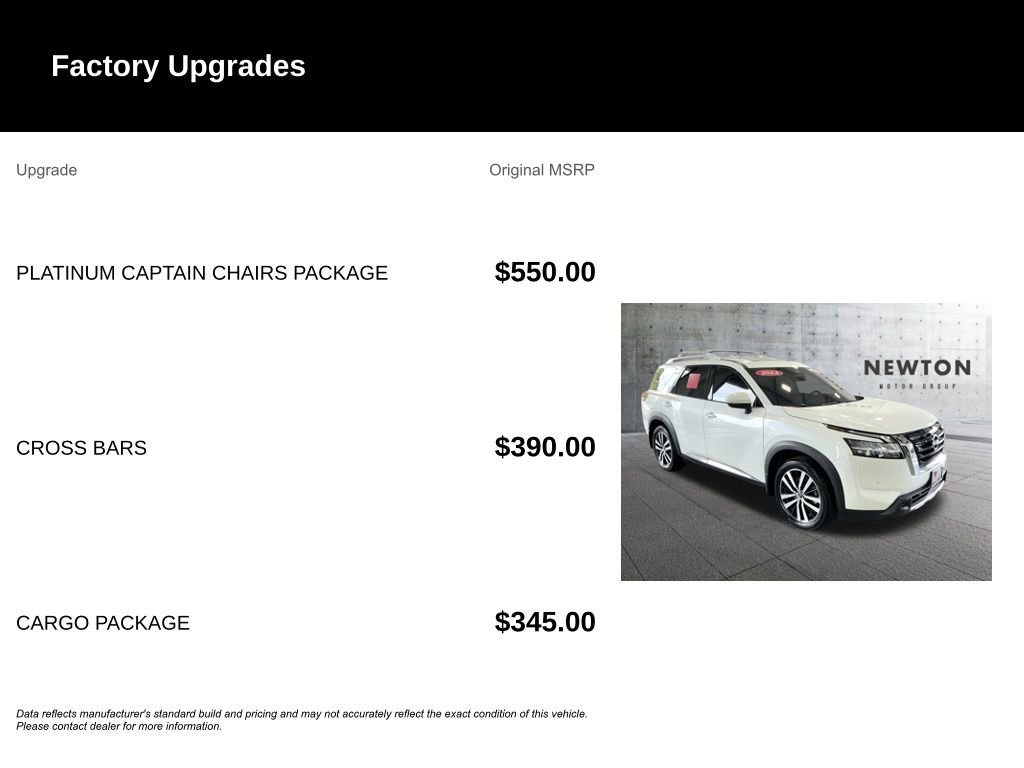 Used 2023 Nissan Pathfinder Platinum AWD/4WD image 6