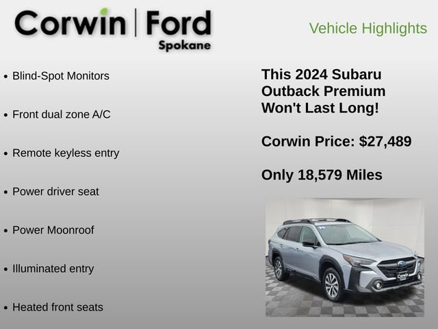 Used 2024 Subaru Outback Premium image 6