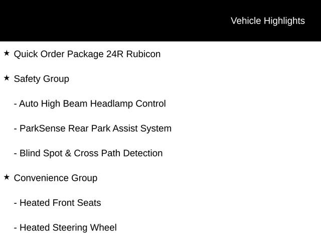 Used 2025 Jeep Gladiator Rubicon w/ Safety Group image 8