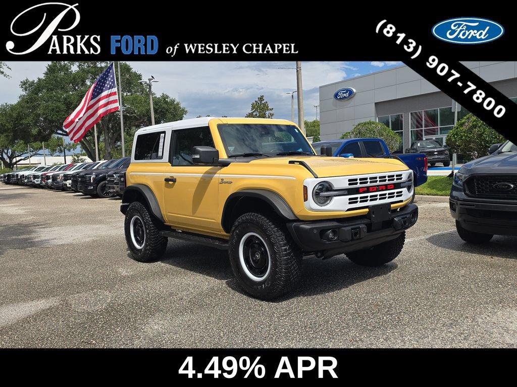 Certified 2024 Ford Bronco Heritage Edition AWD/4WD image 1
