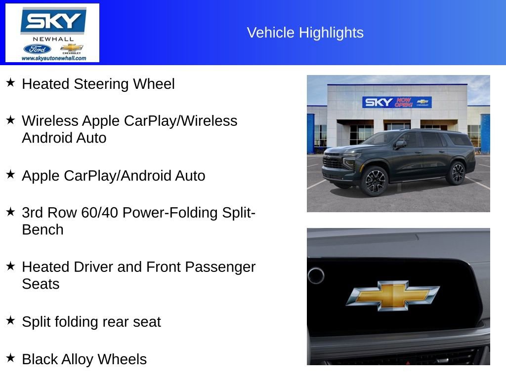 New 2026 Chevrolet Suburban RST w/ Advanced Technology Package image 25