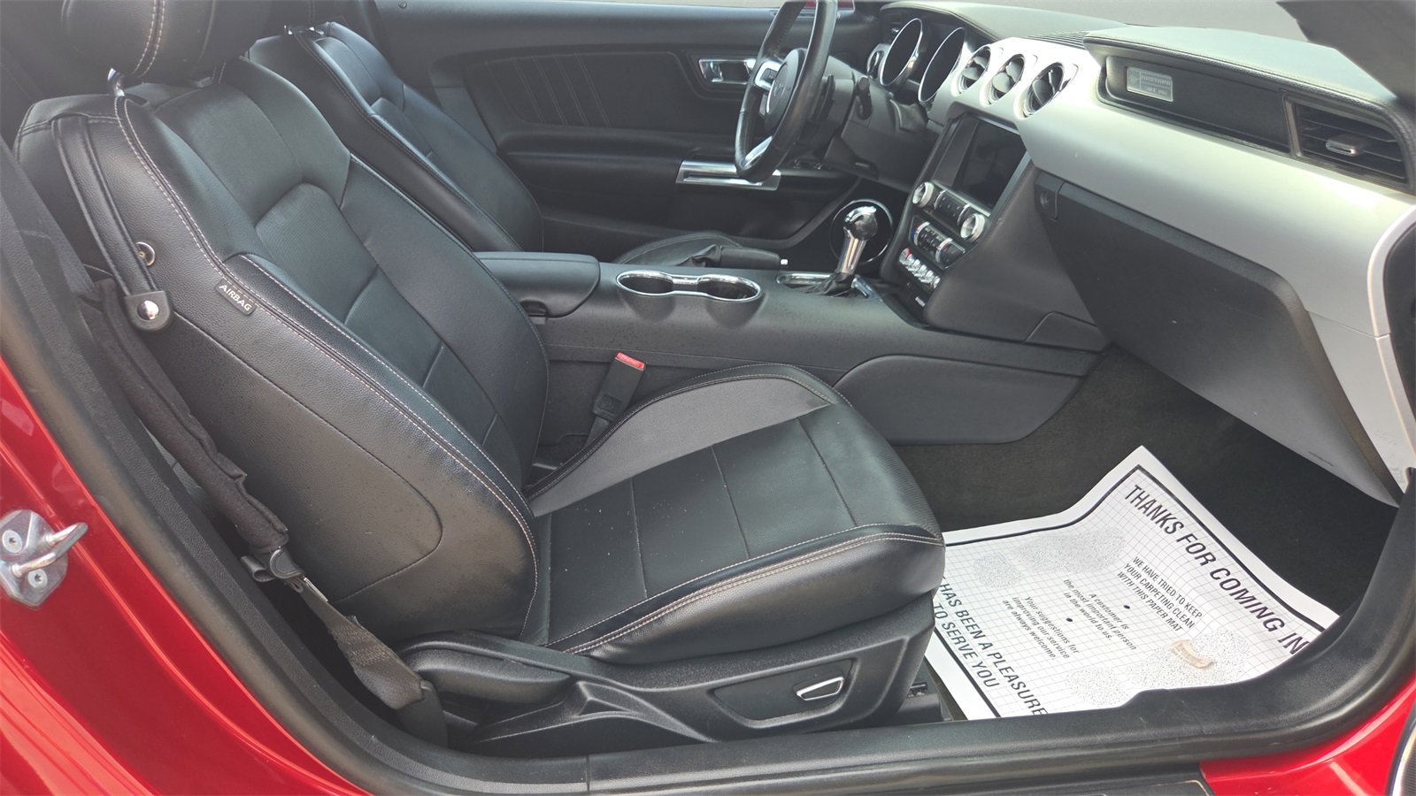 Used 2017 Ford Mustang Premium w/ Pony Package image 13