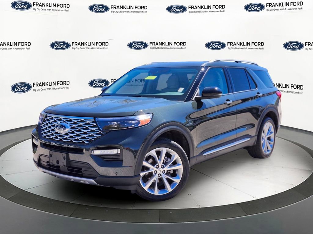 Certified 2022 Ford Explorer Platinum w/ Equipment Group 601A AWD/4WD image 1