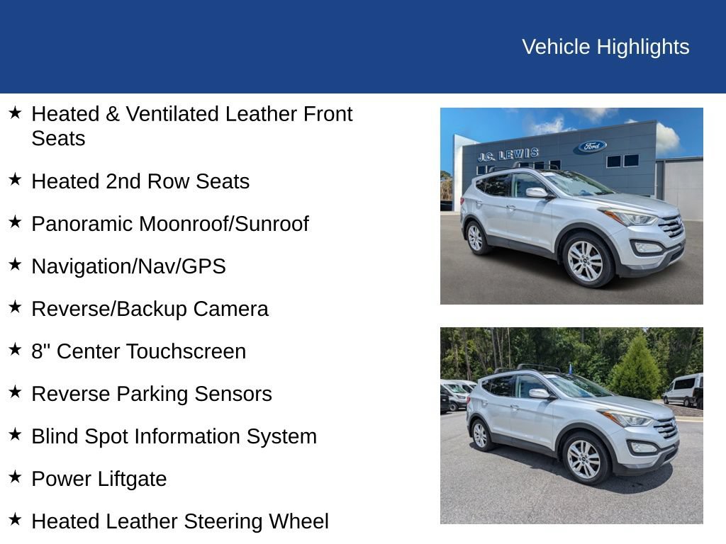 Used 2016 Hyundai Santa Fe Sport 2.0T w/ Option Group 05 FWD image 31