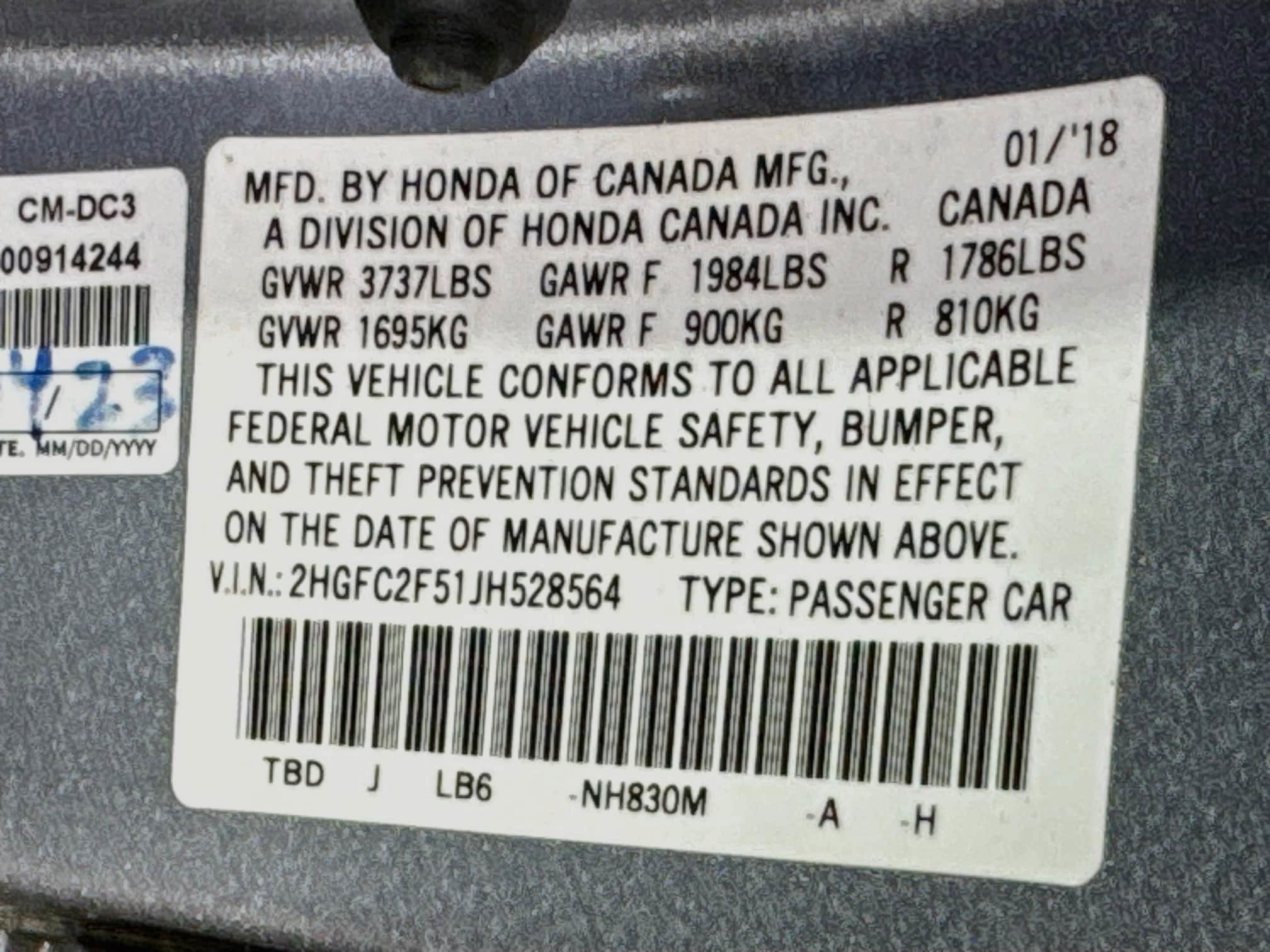 Used 2018 Honda Civic LX image 26
