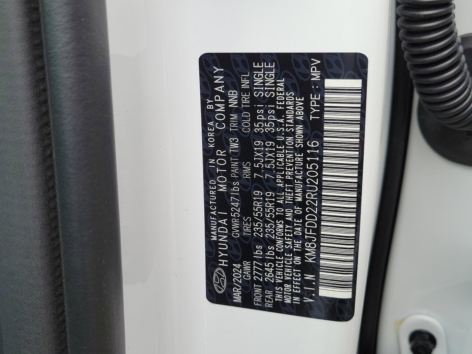 New 2024 Hyundai Tucson Limited image 23