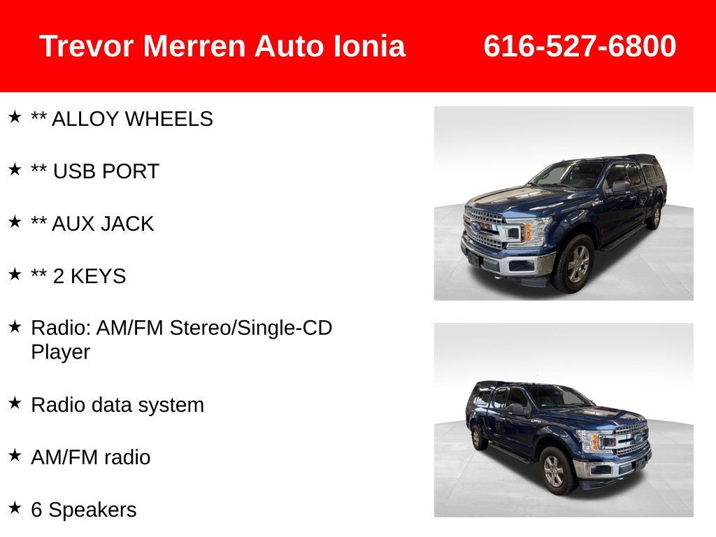 Used 2018 Ford F150 XLT w/ Equipment Group 301A Mid AWD/4WD image 13