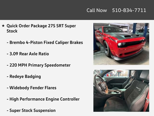 Used 2021 Dodge Challenger SRT Super Stock RWD image 4