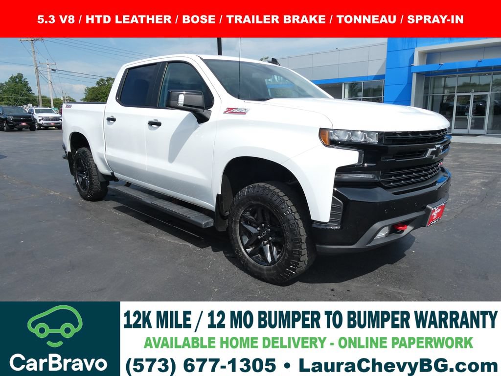 Certified 2020 Chevrolet Silverado 1500 LT Trail Boss AWD/4WD image 1