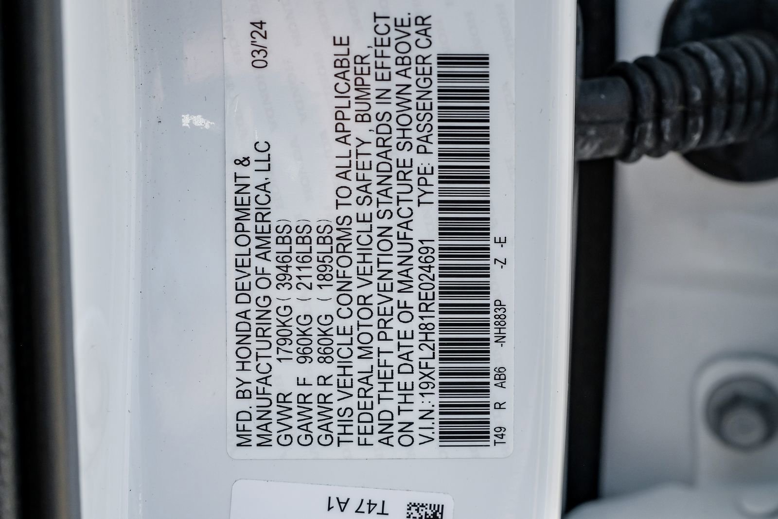 Used 2024 Honda Civic Sport image 59