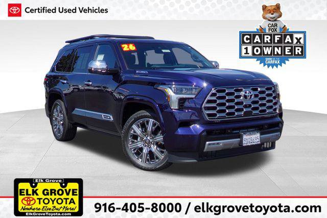 Certified 2026 Toyota Sequoia Capstone w/ Tow Technology Package AWD/4WD image 1