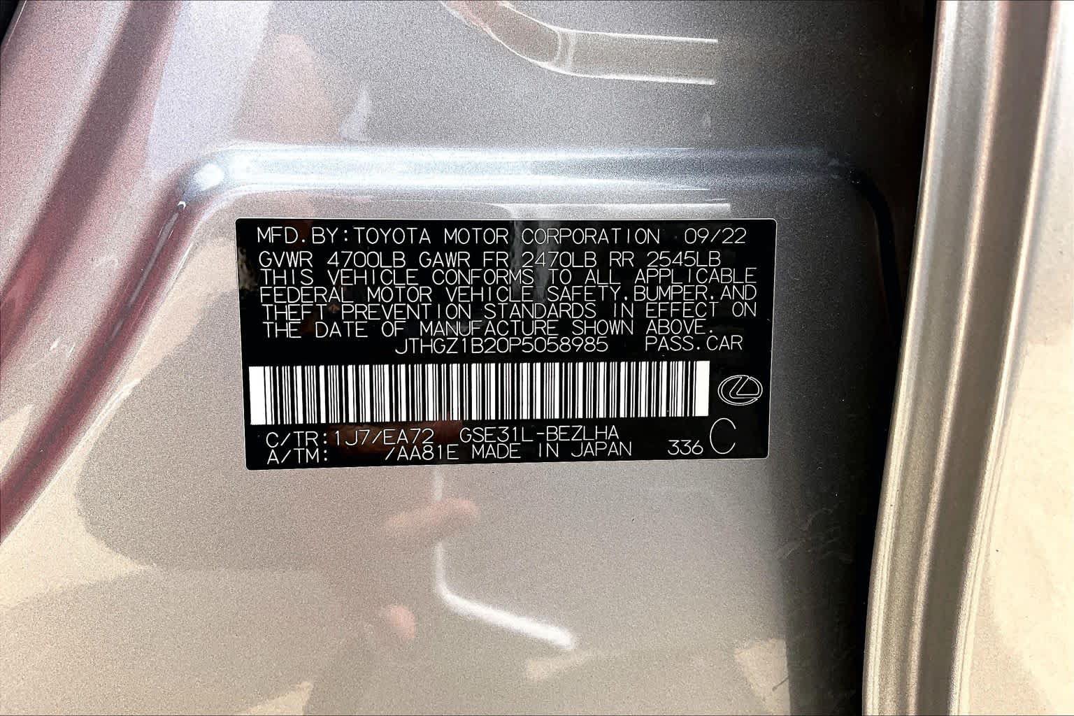 Used 2023 Lexus IS 350 F Sport w/ Navigation Package RWD image 36