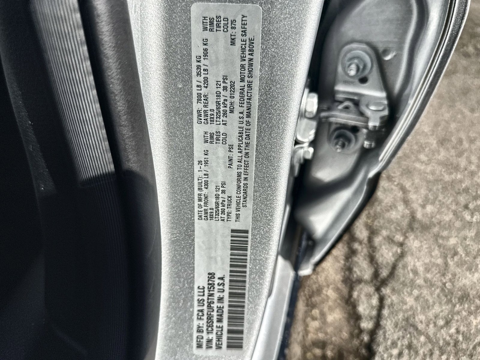 New 2026 RAM 1500 RHO image 28