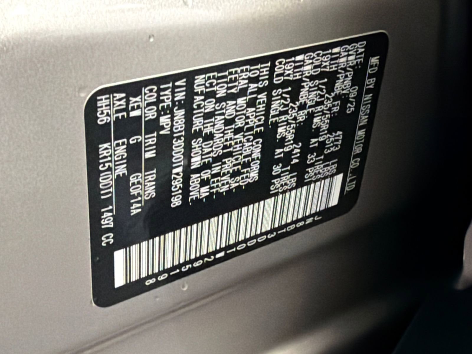 Used 2026 Nissan Rogue Platinum w/ Platinum Premium Package image 35