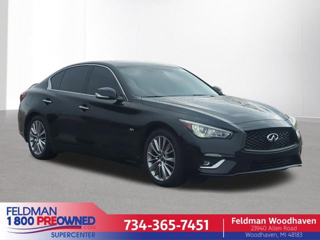 Used 2019 INFINITI Q50 Luxe w/ Essential Package (3.0T Luxe)