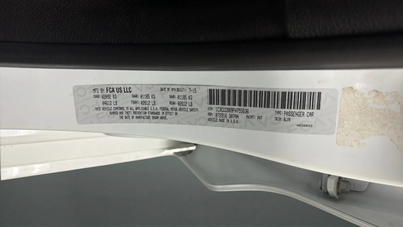 Used 2015 Chrysler 200 S w/ Navigation & Sound Group I FWD image 25