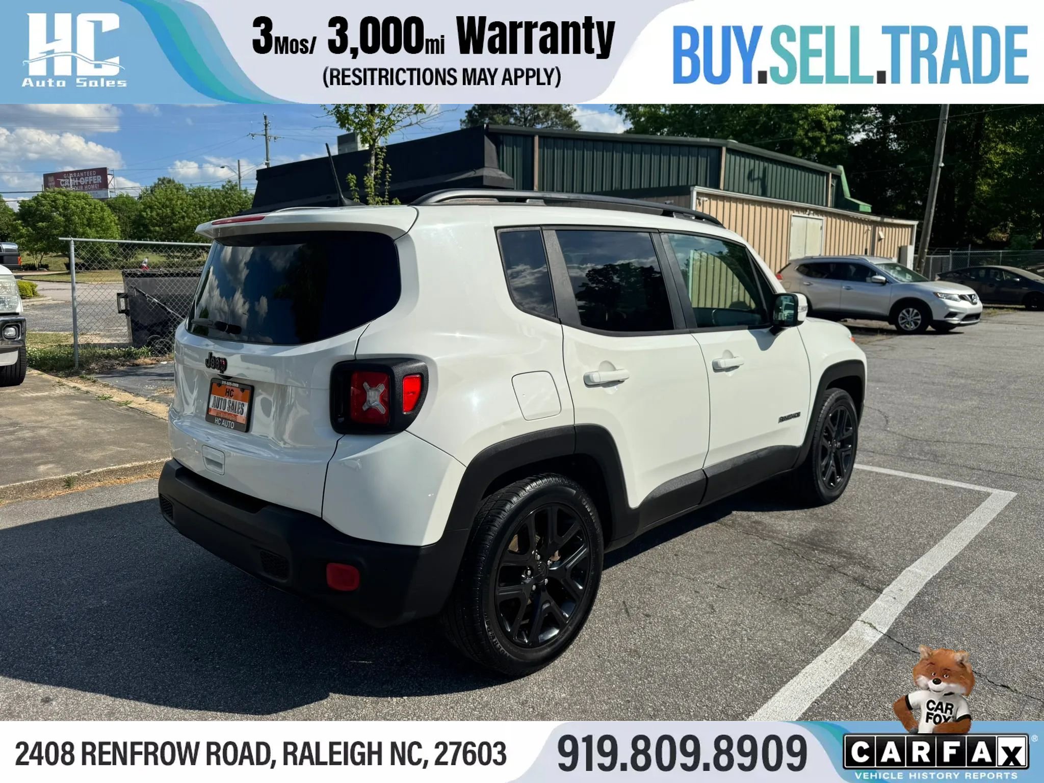 Used 2018 Jeep Renegade Altitude w/ UConnect 8.4 Nav Group FWD image 5