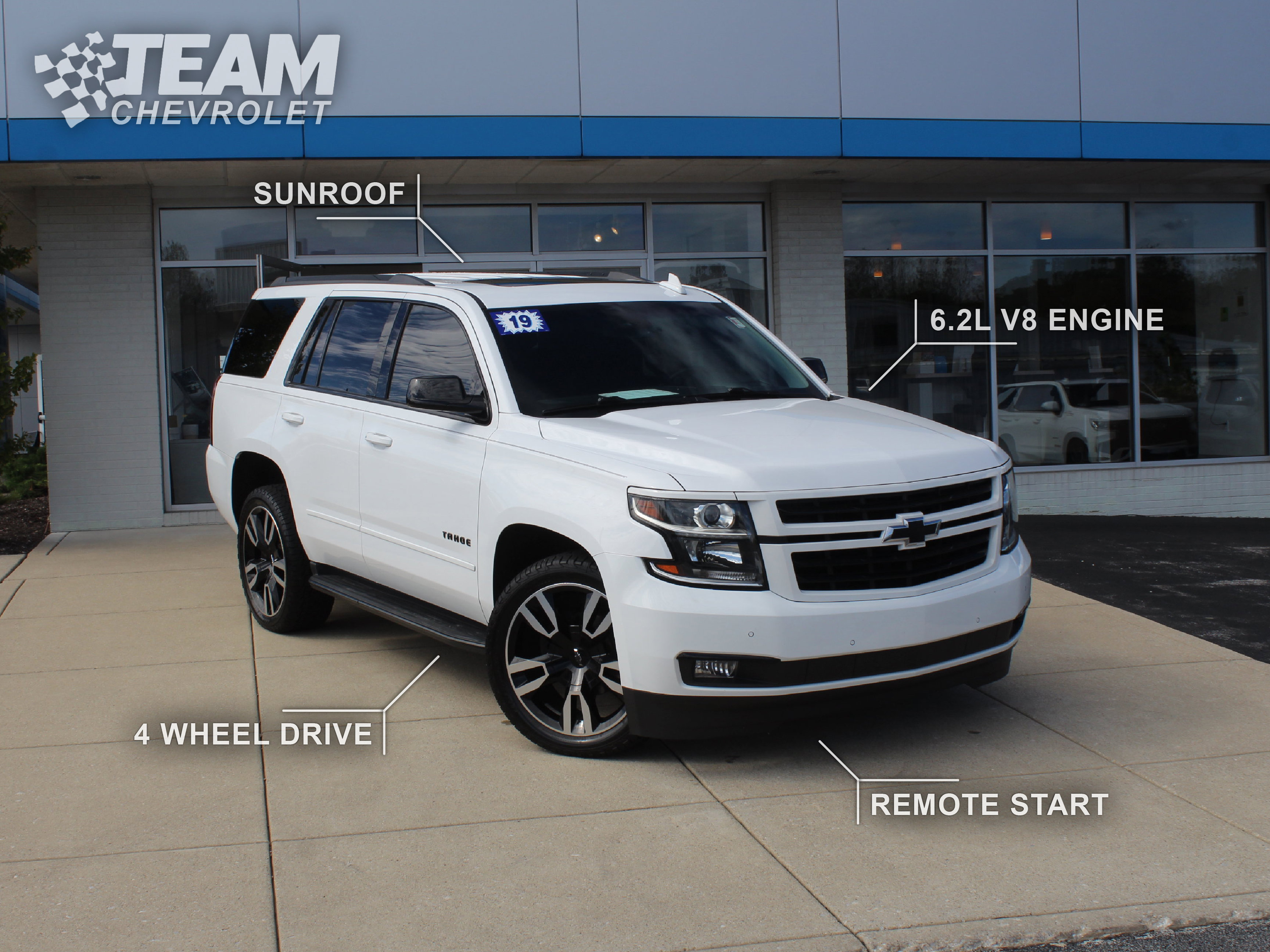 Used 2019 Chevrolet Tahoe Premier AWD/4WD image 2