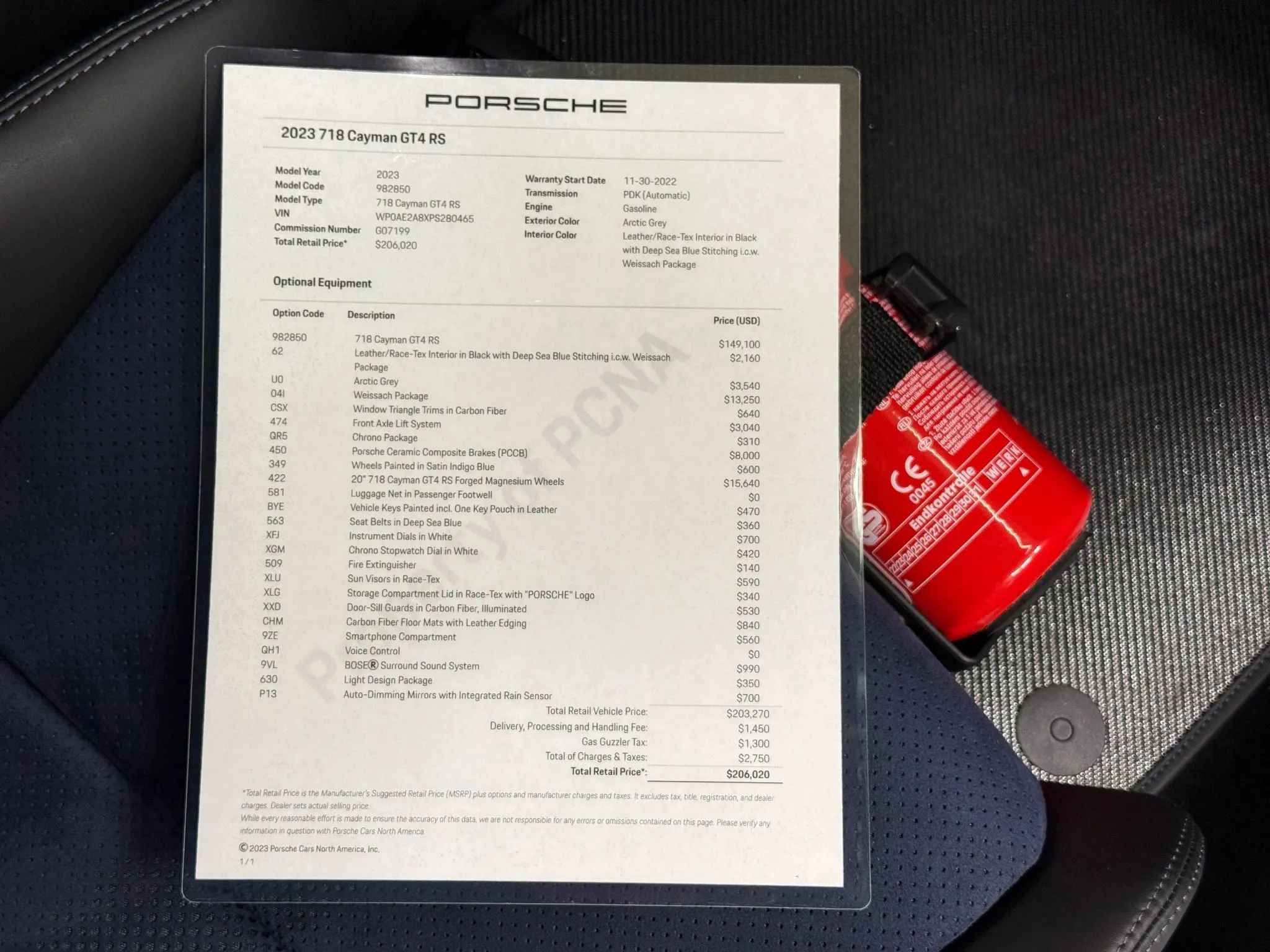 Used 2023 Porsche 718 Cayman GT4 RS image 31