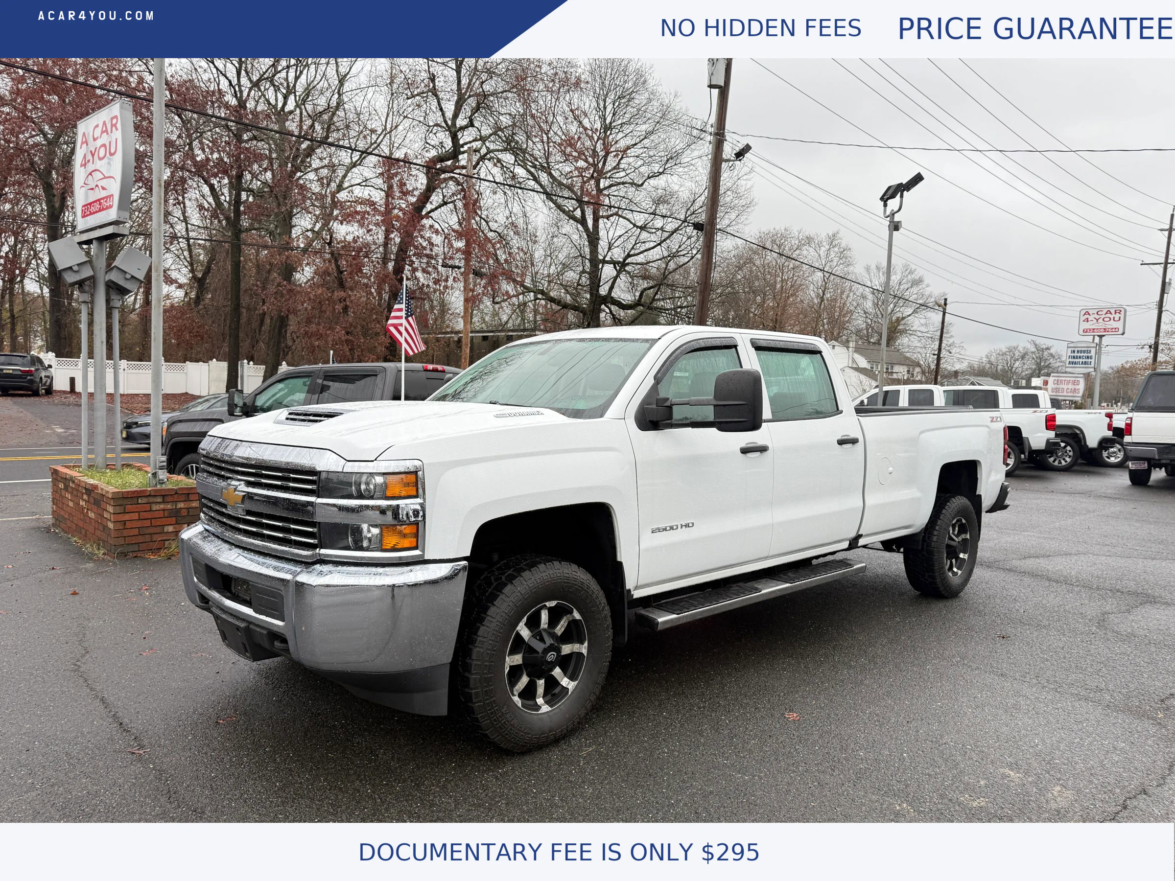Used 2018 Chevrolet Silverado 2500 W/T w/ Snow Plow Prep Package image 1