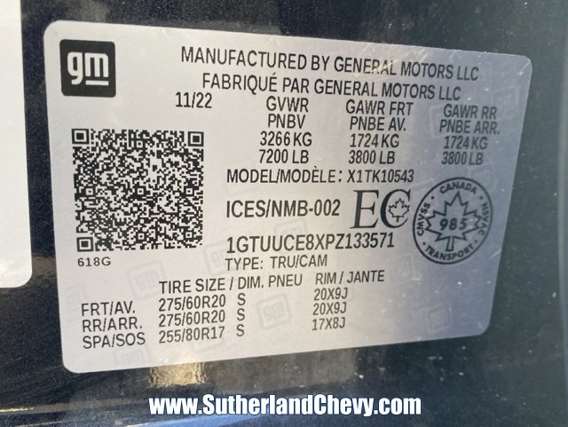 Used 2023 GMC Sierra 1500 Elevation image 51