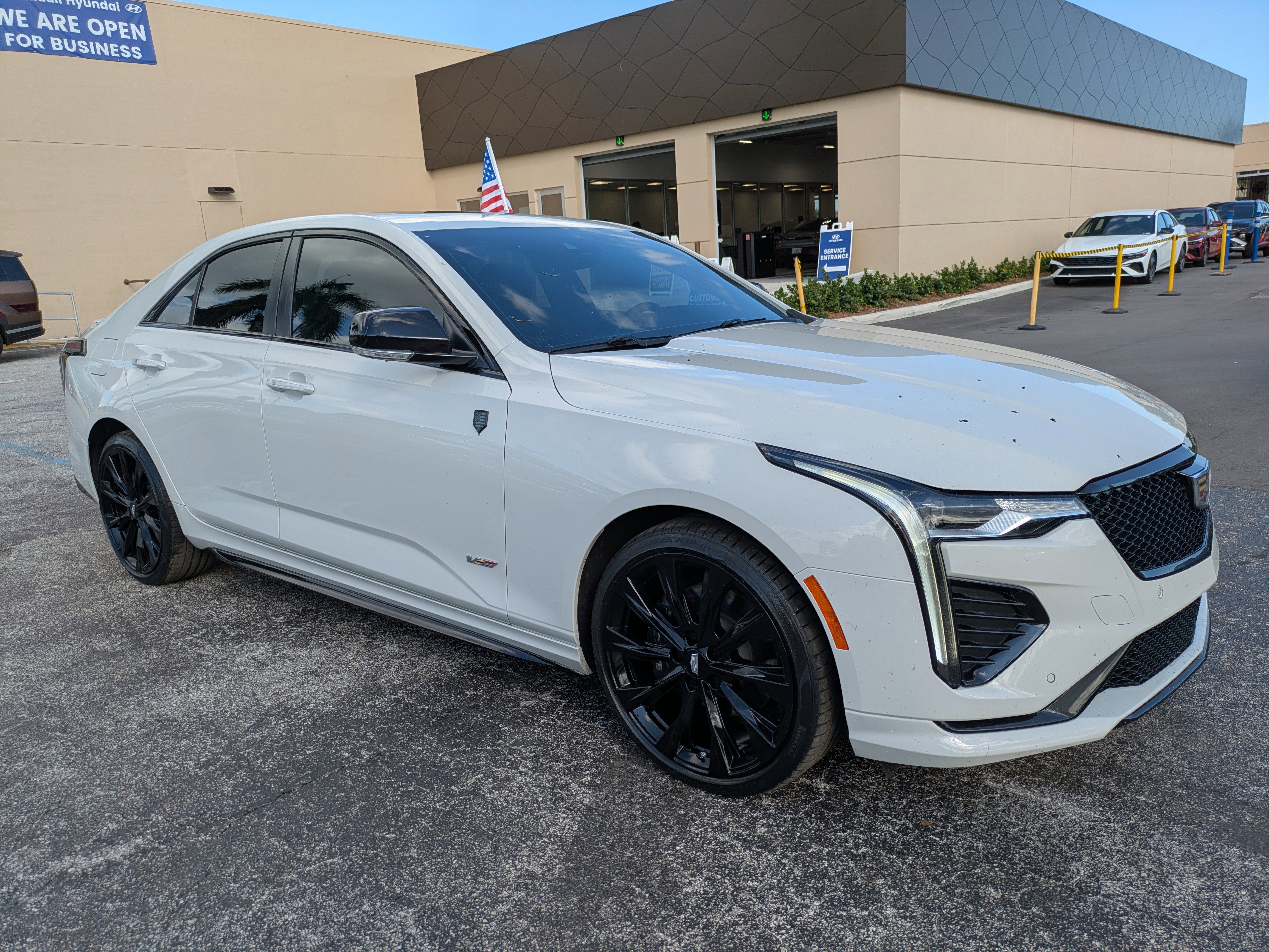 Used 2022 Cadillac CT4 V w/ LPO, ONYX Package