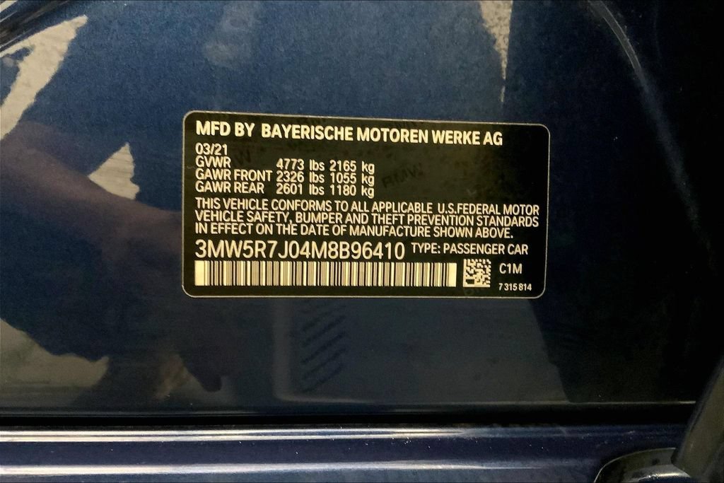 Used 2021 BMW 330i xDrive Sedan w/ Premium Package AWD/4WD image 32