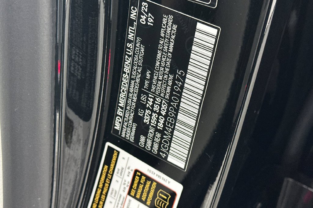 Certified 2023 Mercedes-Benz EQS 580 4MATIC SUV image 37