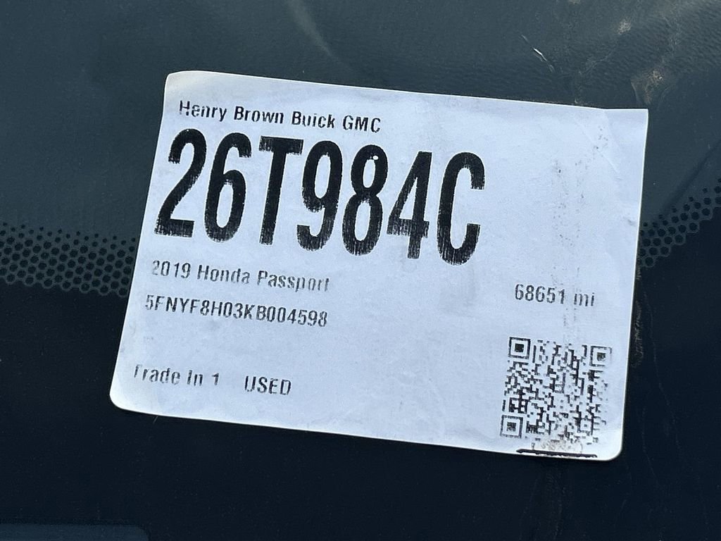 Used 2019 Honda Passport Elite image 35