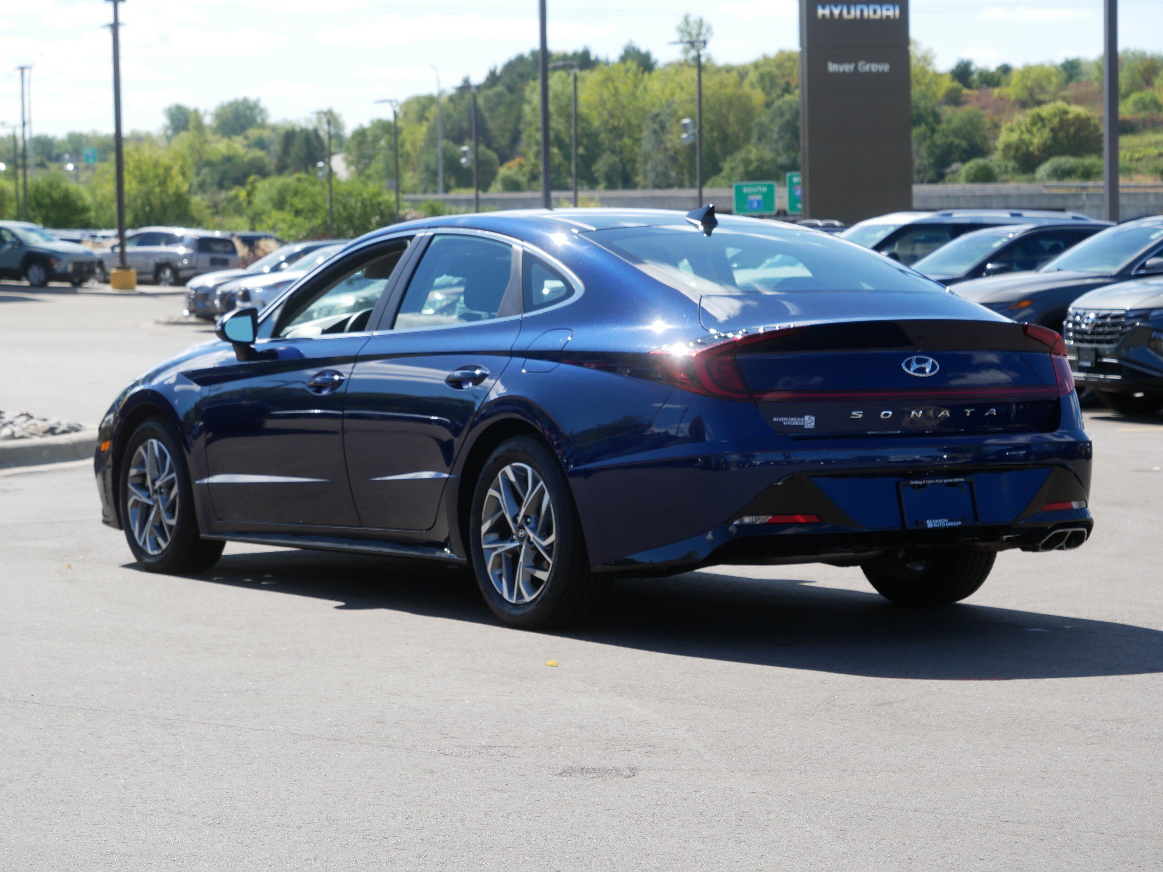 Used 2020 Hyundai Sonata SEL w/ Convenience + Sunroof Package FWD image 8