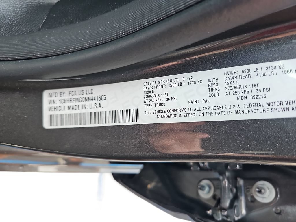 Used 2022 RAM 1500 Big Horn w/ Trailer Tow Group AWD/4WD image 32