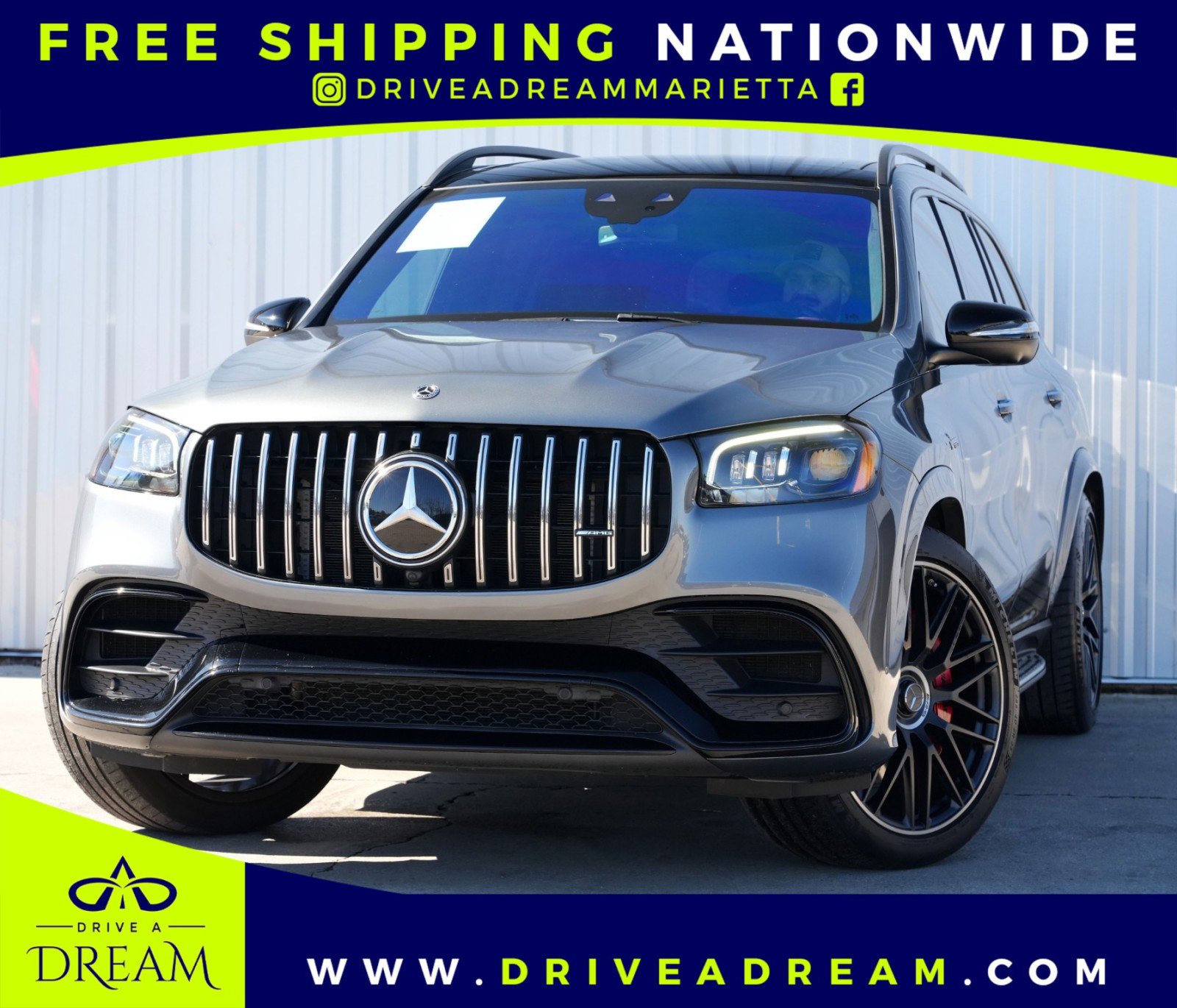 Used 2021 Mercedes-Benz GLS 63 AMG 4MATIC