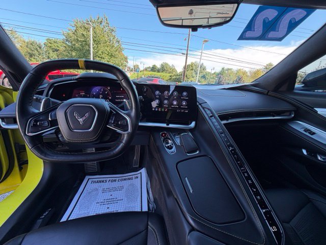 Certified 2022 Chevrolet Corvette Stingray Premium Cpe w/ Z51 Performance Package RWD image 3