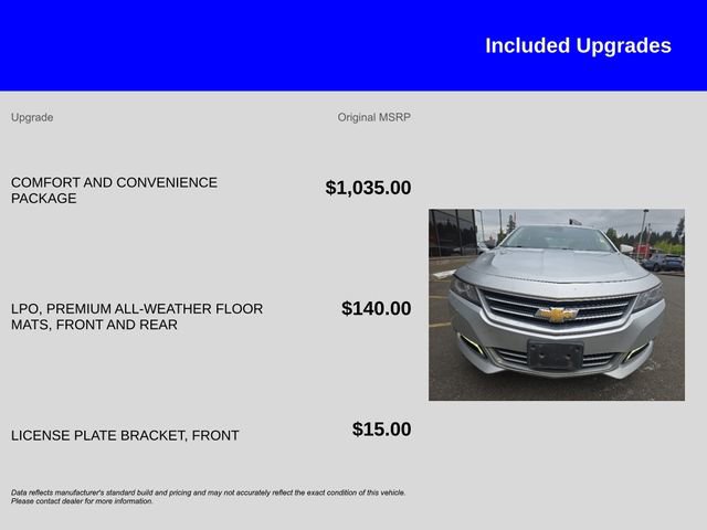 Used 2014 Chevrolet Impala LTZ FWD image 11