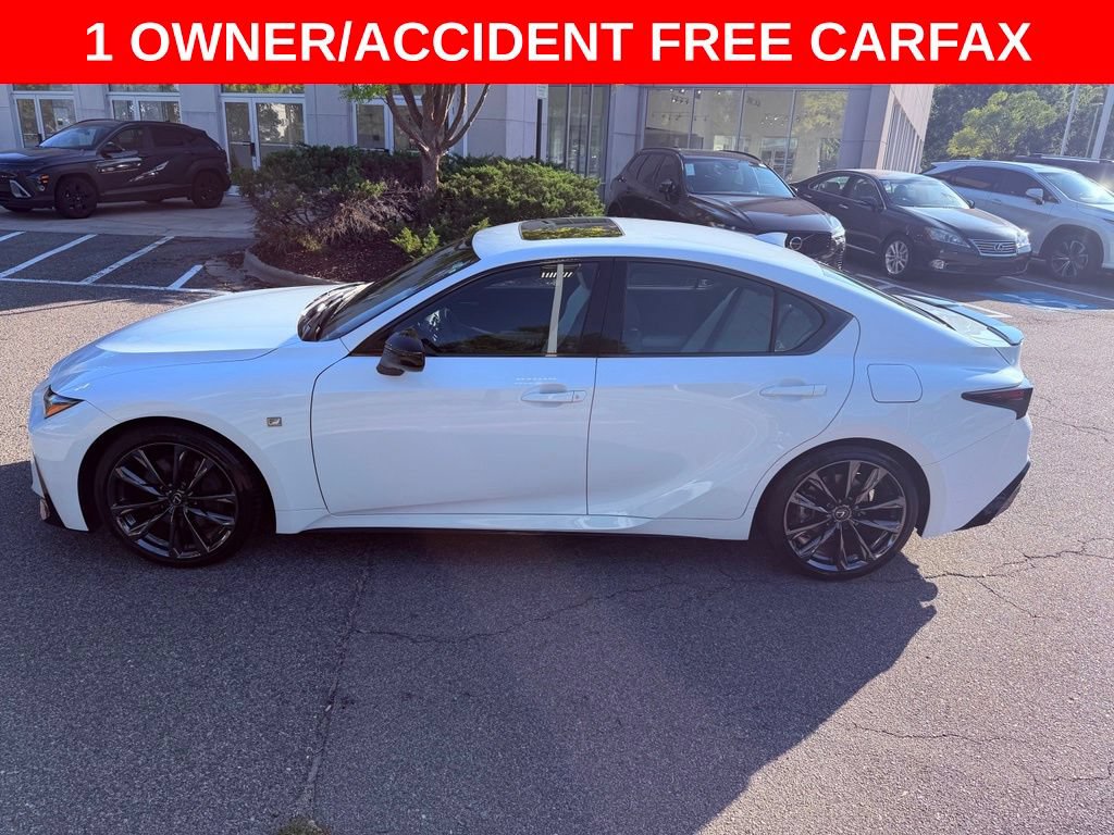 Certified 2025 Lexus IS 350 F Sport w/ Navigation Package RWD image 4