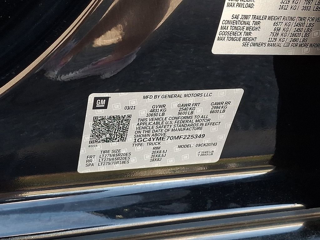 Used 2021 Chevrolet Silverado 2500 Custom w/ Custom Value Package image 24