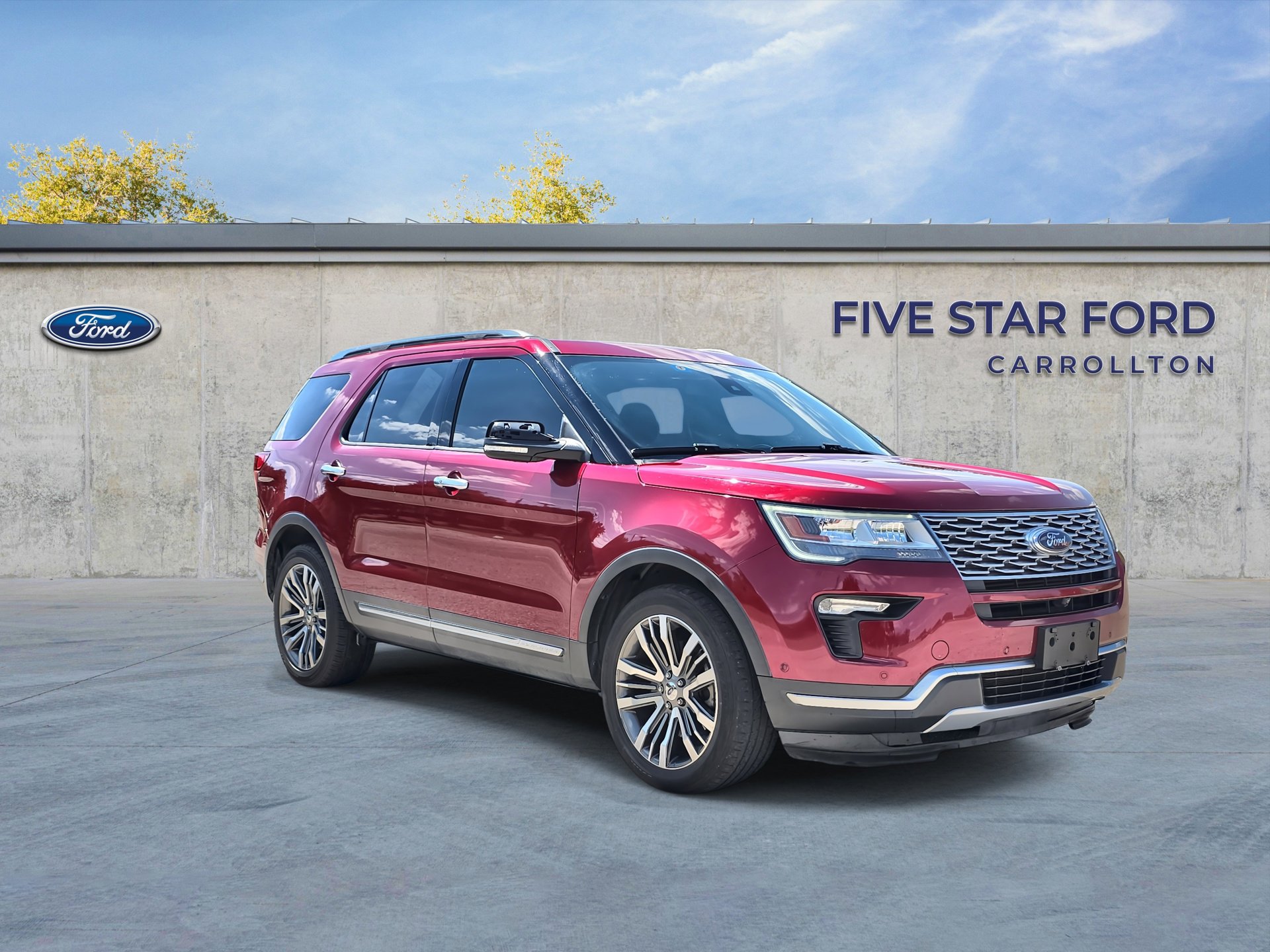 Used 2018 Ford Explorer Platinum
