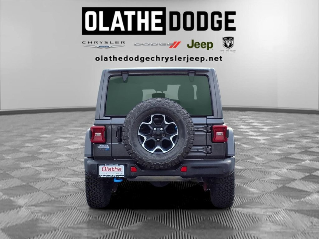 Used 2022 Jeep Wrangler Unlimited Rubicon 4xe w/ Steel Bumper Group AWD/4WD image 26