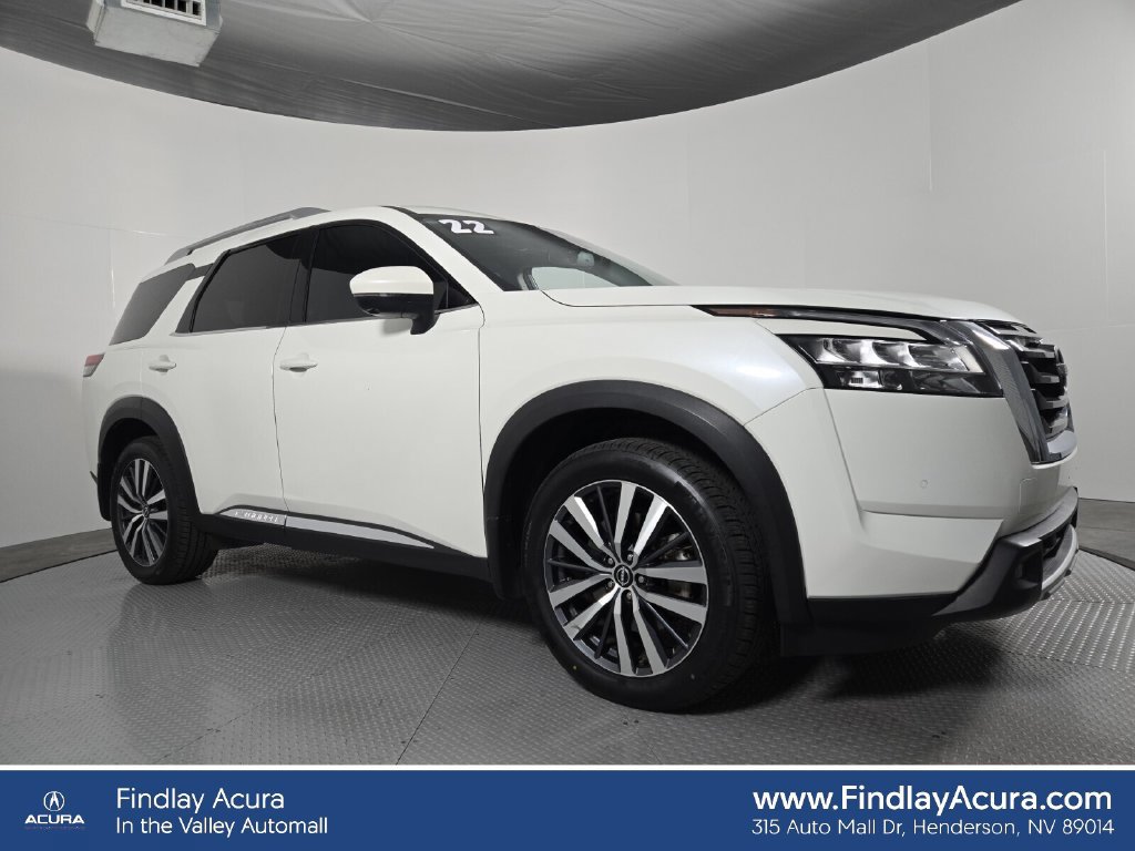 Used 2022 Nissan Pathfinder Platinum w/ Lighting Package (N92) AWD/4WD image 1