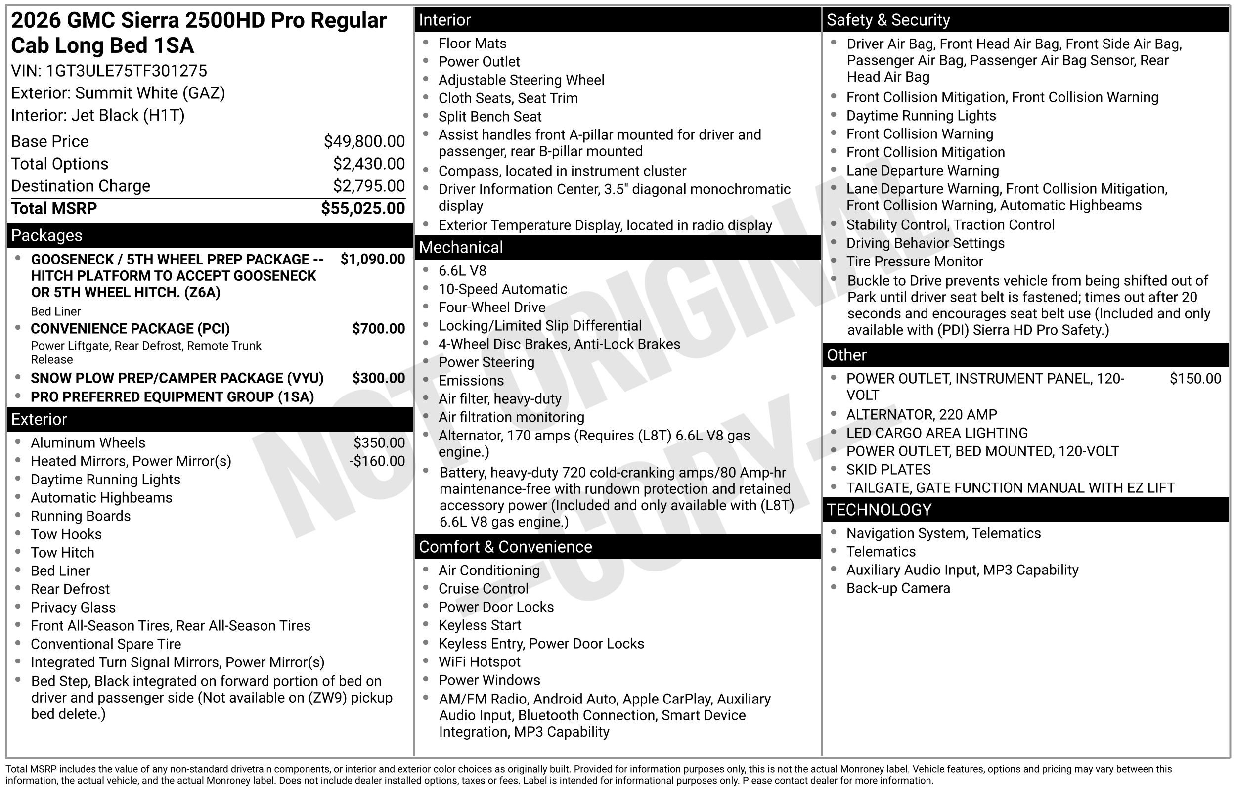 New 2026 GMC Sierra 2500 Pro AWD/4WD image 32