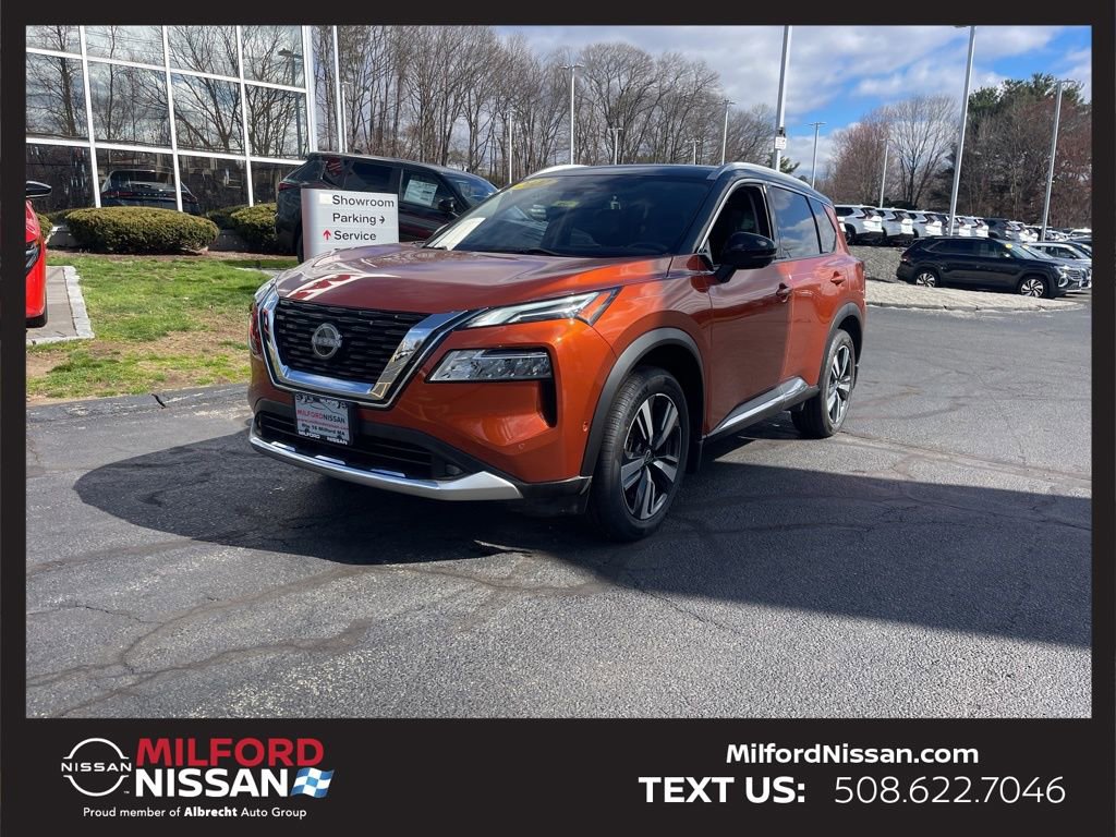 Certified 2022 Nissan Rogue Platinum w/ Head-Up Display Package image 1