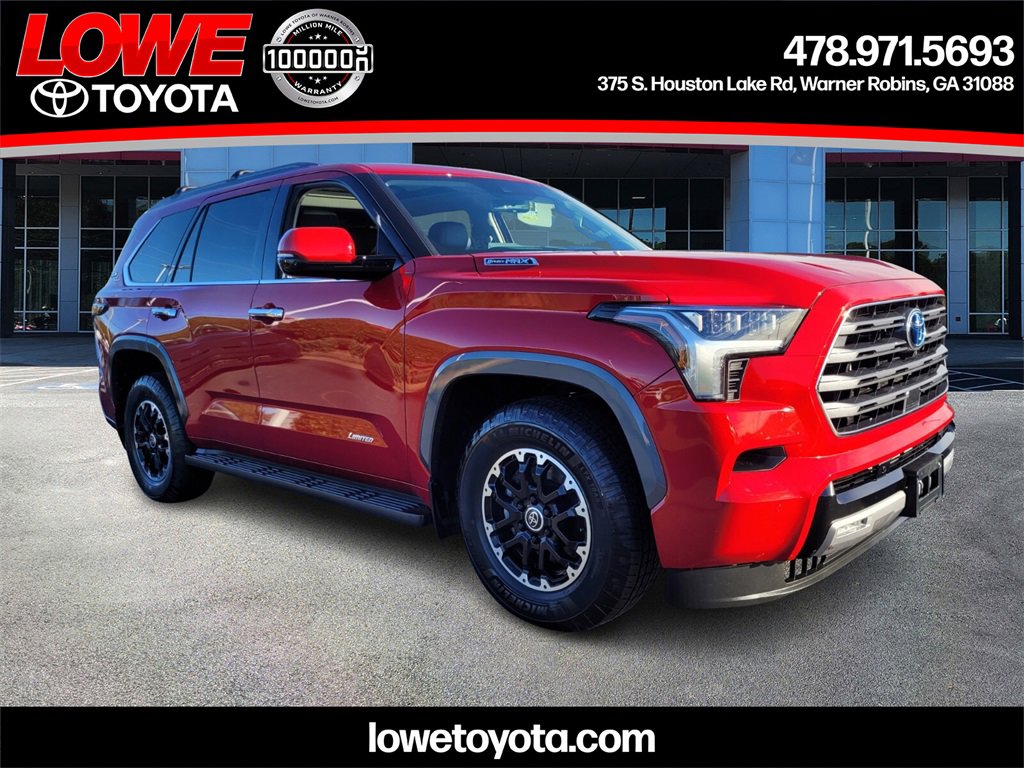 Certified 2023 Toyota Sequoia Limited w/ TRD Off-Road Package