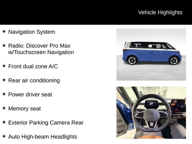 Used 2025 Volkswagen ID. Buzz Pro S RWD image 16